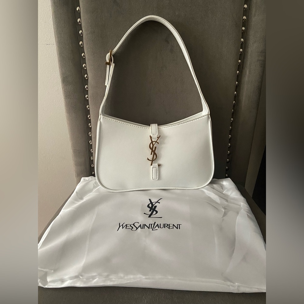 White Hobo Shoulder Bag